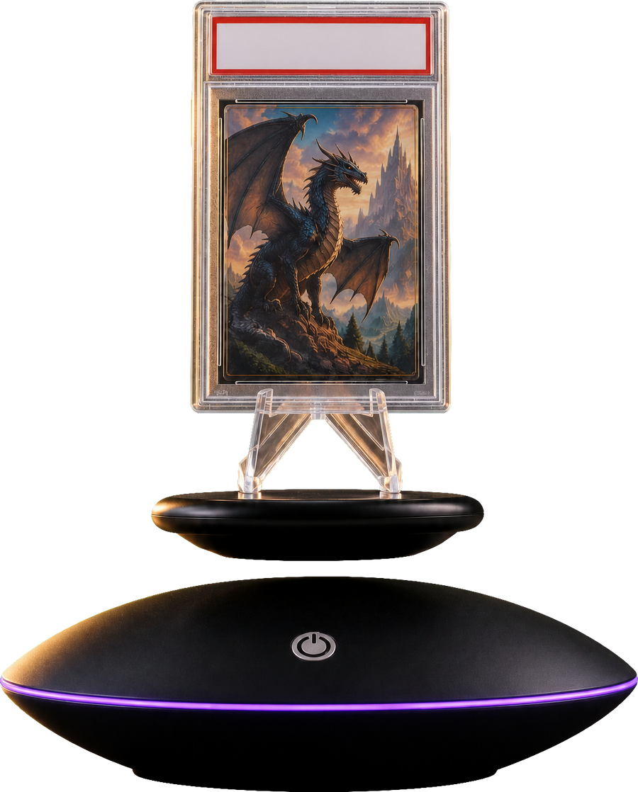 Lumera Float levitating graded card display
