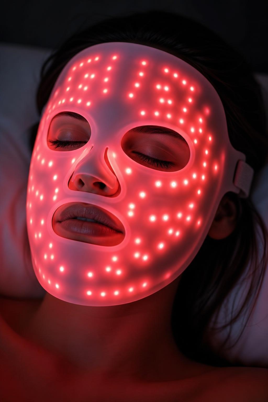 Lights on, eyes closed